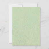 ワイルドエコフレンドリー春の花招待状 招待状 (裏面)