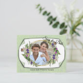 ワイルドエコフレンドリー春の花発表記事 案内ポストカード (スタンド正面)