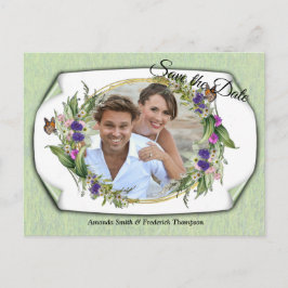 ワイルドエコフレンドリー春の花発表記事 案内ポストカード