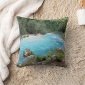 ワイルドエメラルドソカリバー自然写真 クッション (ブランケット)