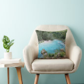 ワイルドエメラルドソカリバー自然写真 クッション (椅子)