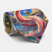 "ワイルドエレガンス:アニマルプリントシルクタイ – エンスナ ネクタイ (ロール)