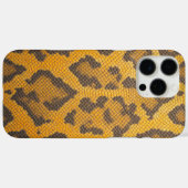 ワイルドエレガンス:イエローレオパードの皮 Case-Mate iPhoneケース (裏面 (横))
