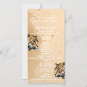 "ワイルドエレガンス：ヒョウ招待状" (正面)