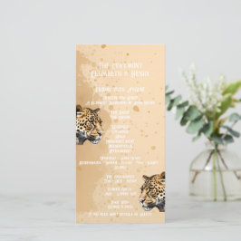 "ワイルドエレガンス：ヒョウ招待状"
