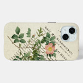 ワイルドエレガンス： Rosa malmundariensis iPhoneケース Case-Mate iPhoneケース (裏面 (横))