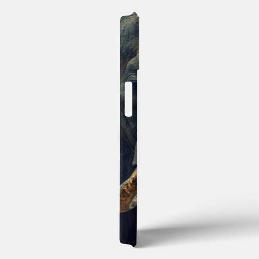 ワイルドエレファントクローズアップiPad Miniケース Case-Mate iPhoneケース (裏面 / 右)