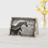 ワイルドエンジェルグリーティングカード カード (黄色い花)