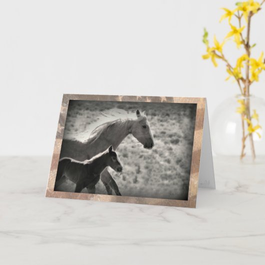 ワイルドエンジェルグリーティングカード カード (黄色い花)