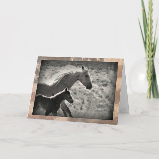 ワイルドエンジェルグリーティングカード カード (正面)