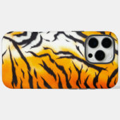 ワイルドオレンジタイガーレザー Case-Mate iPhoneケース (裏面 (横))