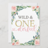 ワイルドオンダーフル招待状サファリ招待状 招待状 (裏面)