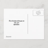 ワイルドオーキッド日付はがきを保存 案内ポストカード (裏面)