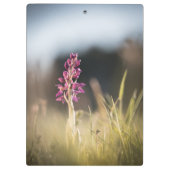 ワイルドオーキッド自然写真 クリップボード (裏面)