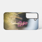ワイルドオーキッド自然写真 SAMSUNG GALAXYケース (裏面横)