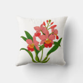 ワイルドオーキッド開花 クッション (裏面)