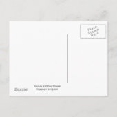 ワイルドオーキッド セーブ・ザ・デート ポストカード (裏面)