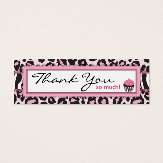 ワイルドカップケーキWP TYスキニーギフトラベル (正面)