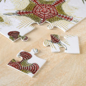 ワイルドカモミールbyエルンスト・ヘイケル,ヴィンテージ自然 ジグソーパズル (側面)