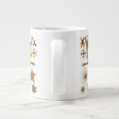 ワイルドカモミールbyエルンスト・ヘイケル，ヴィンテージ自然 ジャンボコーヒーマグカップ (裏面)