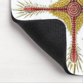 ワイルドカモミールbyエルンスト・ヘイケル,ヴィンテージ自然 マウスパッド (コーナー)