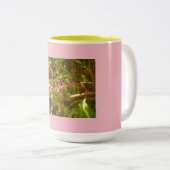 ワイルドカラフルインクベリーインク開花 ツートーンマグカップ (正面右)