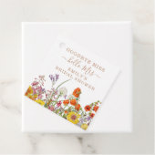 ワイルドカラフルフラワーカントリーフローラお別れ恋しく思さん フェイバータグ (インサイチュ)