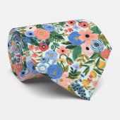 ワイルドカラフルフローラウォーターカラー自然ガーデン ネクタイ (ロール)