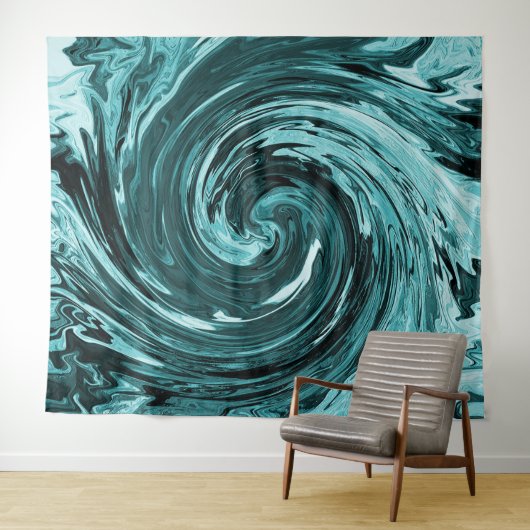 ワイルドカリブのウォーター..... タペストリー (インサイチュ(横))