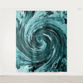 ワイルドカリブのウォーター..... タペストリー (正面)