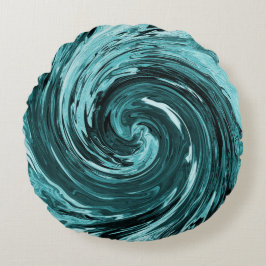 ワイルドカリブのウォーター..... ラウンドクッション