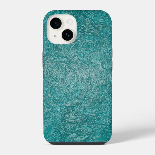 ワイルドカリブのウォーター..... iPhoneケース (裏面)