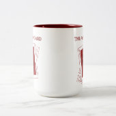 ワイルドカードジョーカー赤 ツートーンマグカップ (中央)