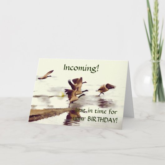 『ワイルドガチョウ・チェイス』 -ランニングゲーゼ カード (正面)