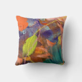 ワイルドガーデンのデザインのクッション クッション (裏面)