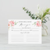 ワイルドガーデンダリアブライダルシャワーゲームレシピ (スタンド正面)