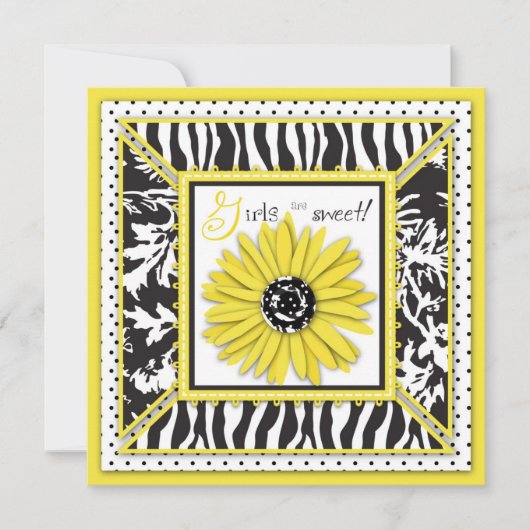 ワイルドガーデンバイ招待状スクエア 招待状 (正面)