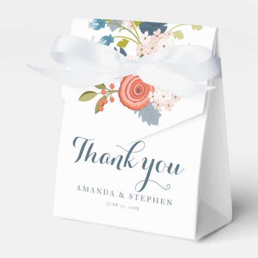 ワイルドガーデンフローラ結婚式の引き出物ボックス フェイバーボックス (正面サイド)