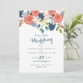 ワイルドガーデンフローラ結婚式招待状 招待状 (スタンド正面)