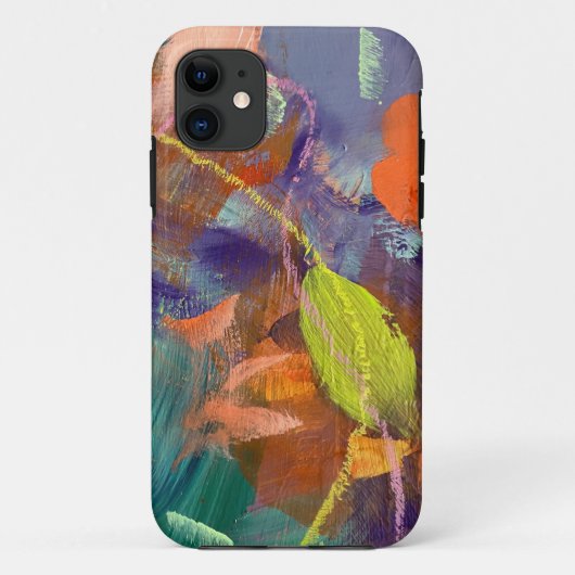 ワイルドガーデン柄のスマホケース Case-Mate iPhoneケース (裏面)