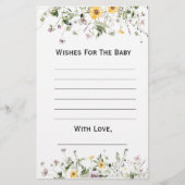 ワイルドガーデン開花が赤ちゃんのシャワーを望む (正面)