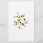 ワイルドガーデン開花が赤ちゃんのシャワーを望む (裏面)