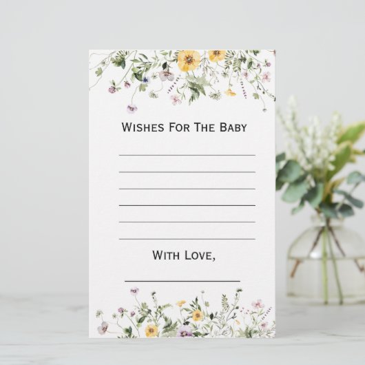 ワイルドガーデン開花が赤ちゃんのシャワーを望む (スタンド正面)