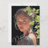 ワイルドガーデン離れブライダルシャワー 招待状 (裏面)