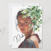 ワイルドガーデン離れブライダルシャワー 招待状 (裏面)