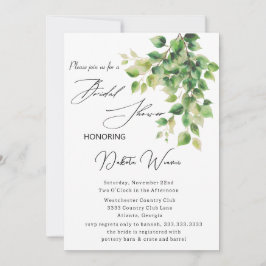 ワイルドガーデン離れブライダルシャワー 招待状