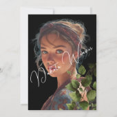 ワイルドガーデン離れブライダルシャワー 招待状 (裏面)