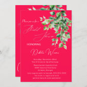 ワイルドガーデン離れブライダルシャワー 招待状 (正面/裏面)