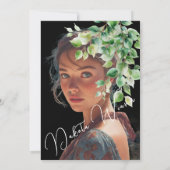 ワイルドガーデン離れブライダルシャワー 招待状 (裏面)