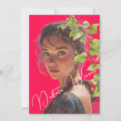 ワイルドガーデン離れブライダルシャワー 招待状 (裏面)